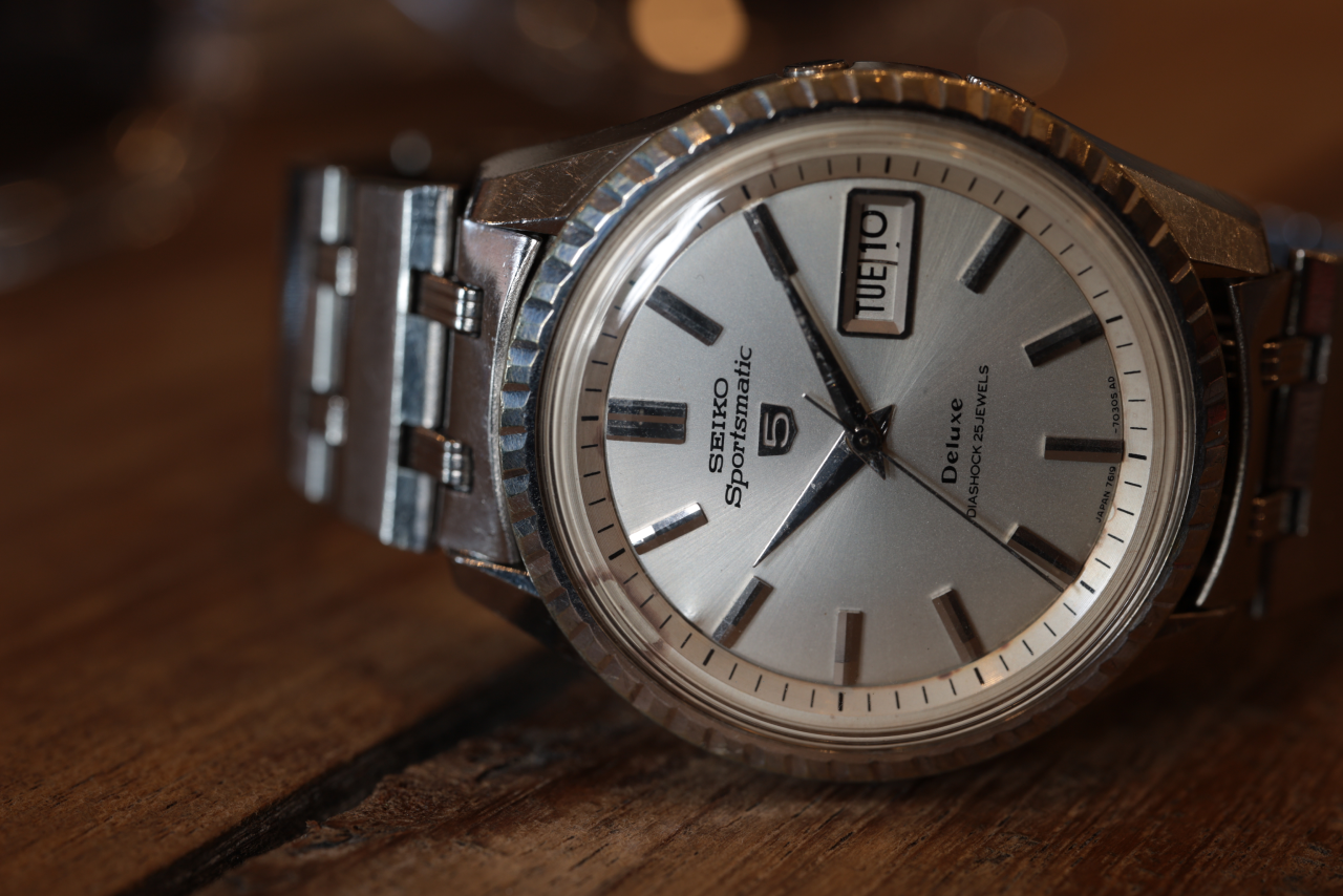 Seiko sportsmatic 5 deluxe sale