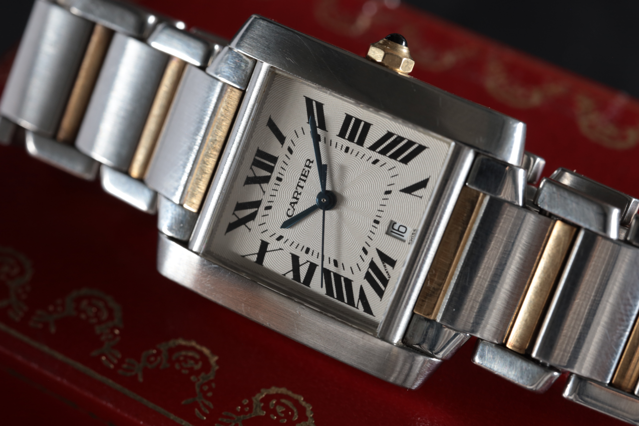 CARTIER 90's Tank Francaise LM 2302
