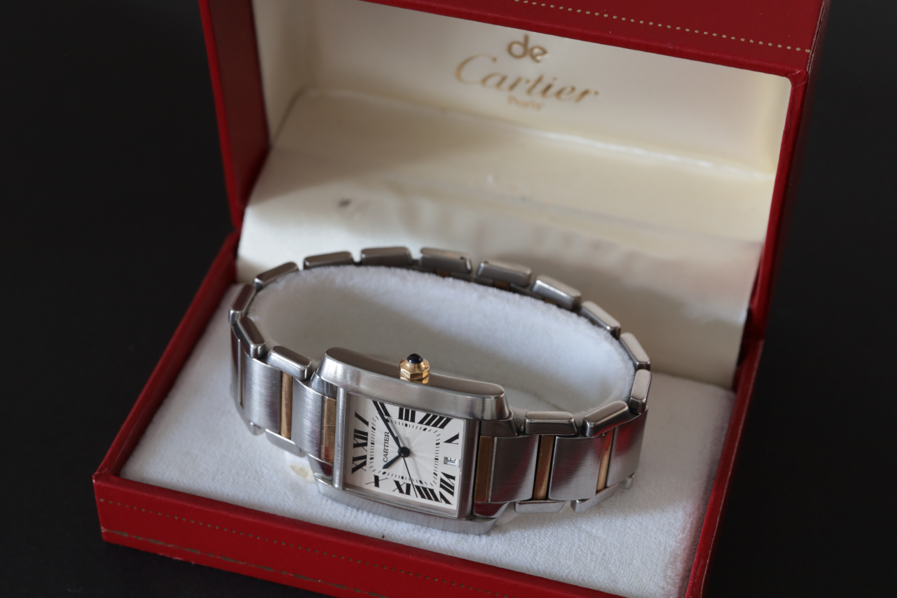 CARTIER 90's Tank Francaise LM 2302