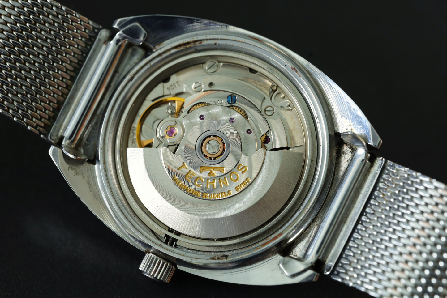 TECHNOS (テクノス) 70's Sky Light / Cal.2824
