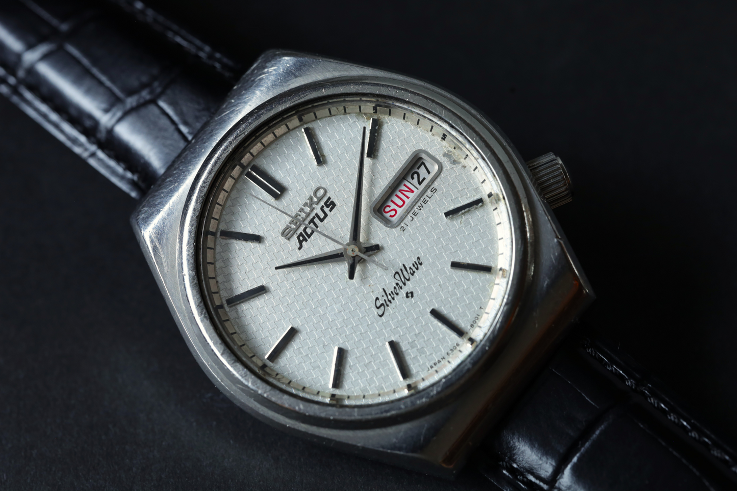 SEIKO 76's / ACTUS Silver Wave / Cal.6306A