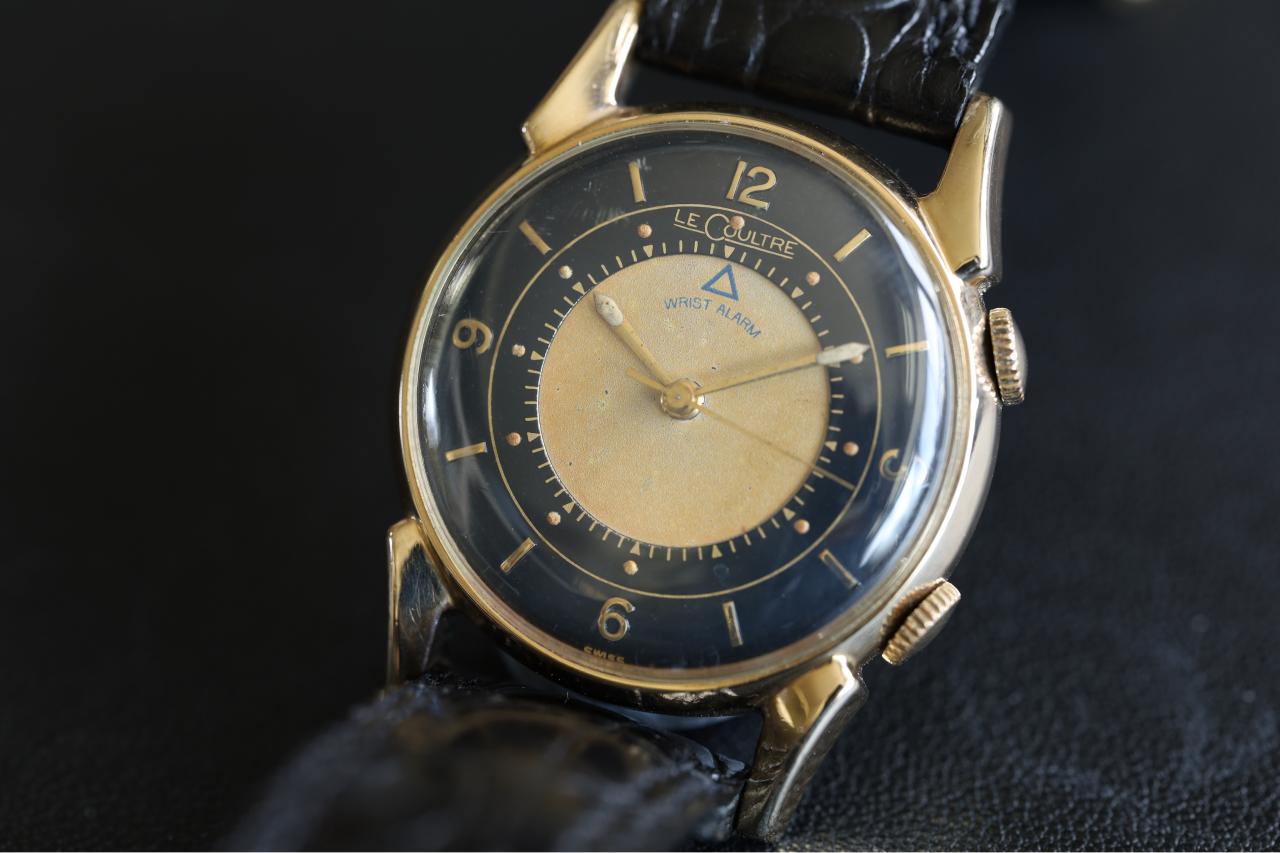 LE COULTRE 50's WRIST ALARM Cal.814