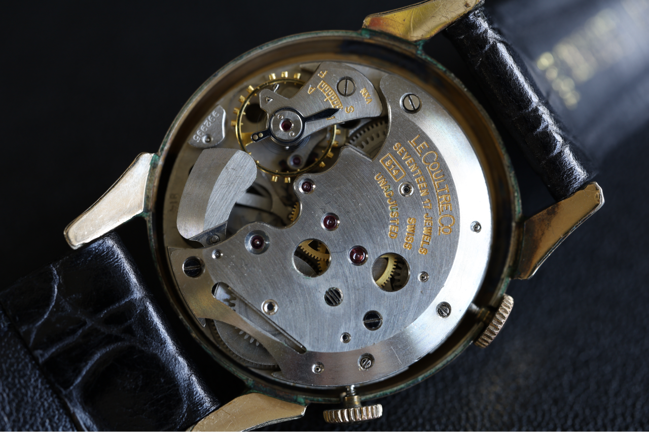 LE COULTRE 50's WRIST ALARM Cal.814