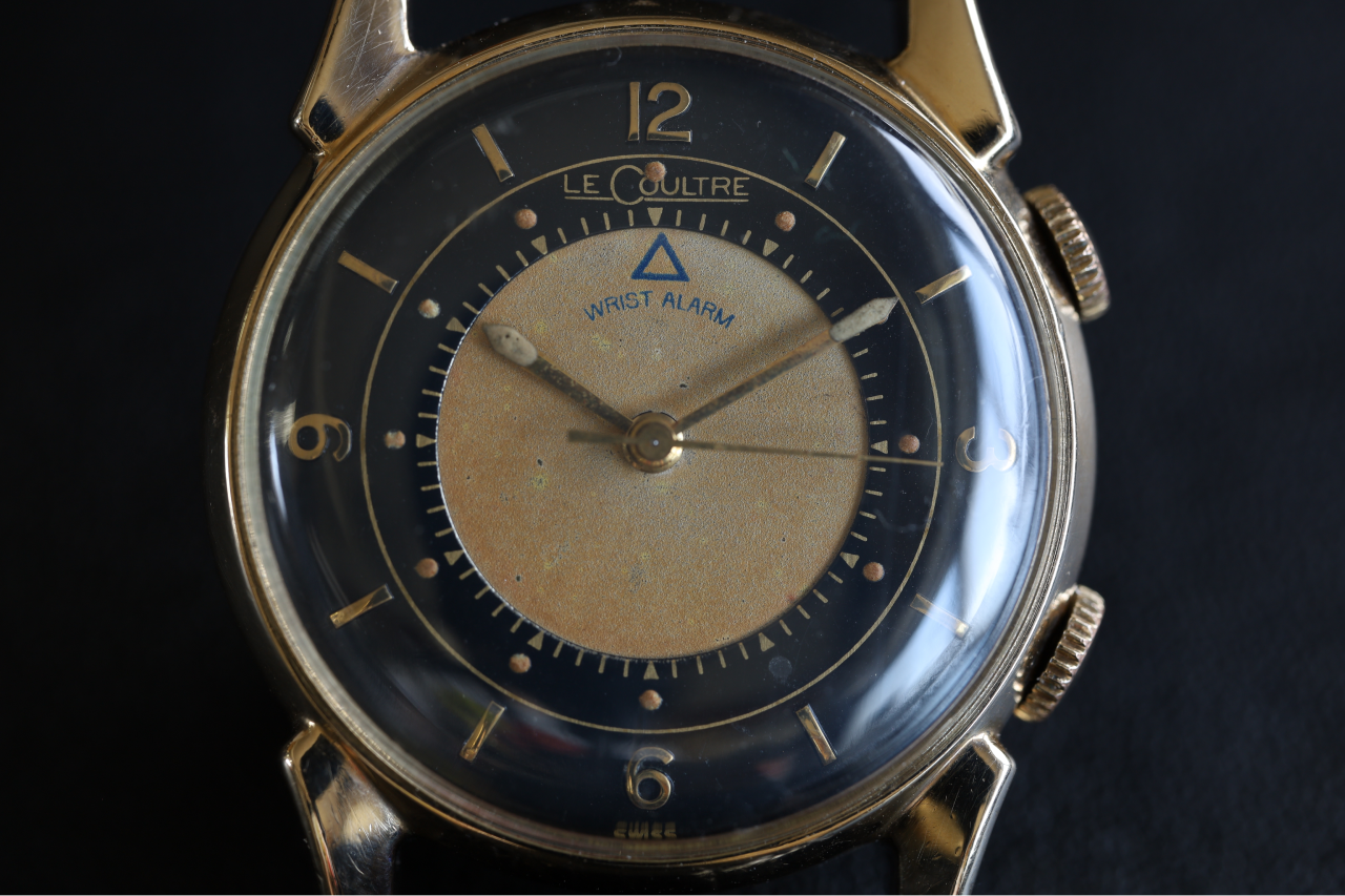 LE COULTRE 50's WRIST ALARM Cal.814