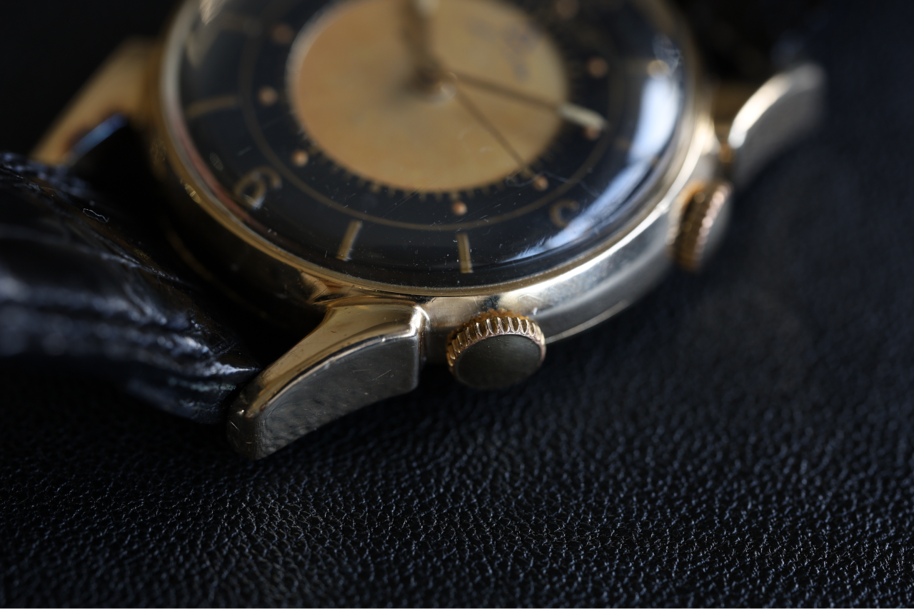 LE COULTRE 50's WRIST ALARM Cal.814