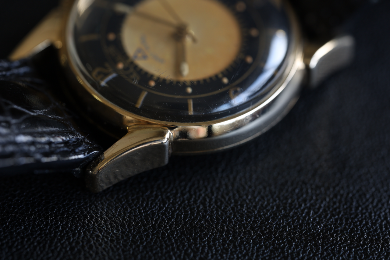 LE COULTRE 50's WRIST ALARM Cal.814