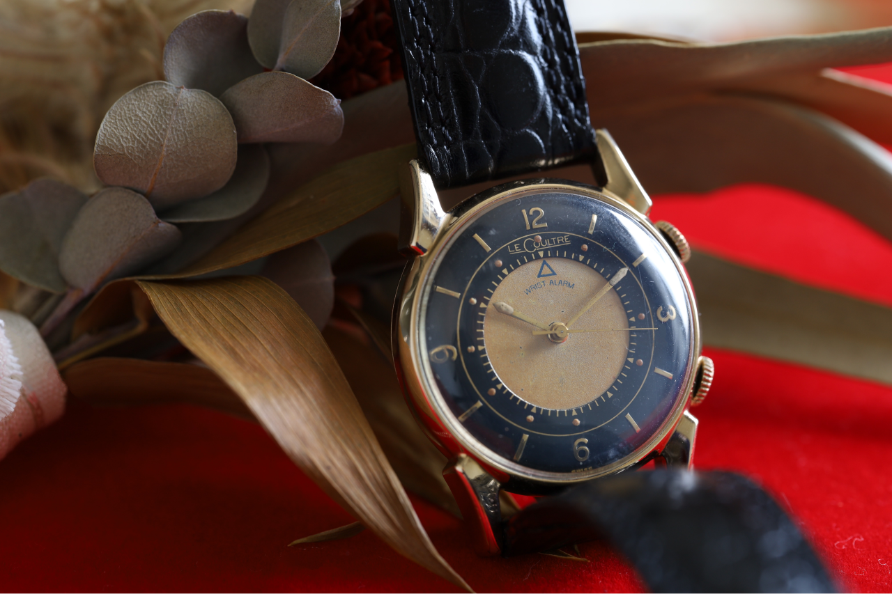 LE COULTRE 50's WRIST ALARM Cal.814