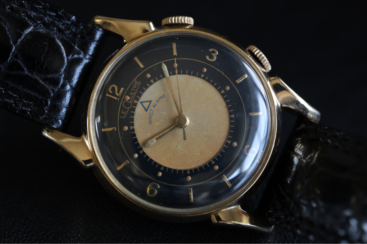 LE COULTRE 50's WRIST ALARM Cal.814