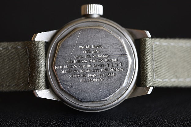 BULOVA ~50's A17A Cal.10BNCH~