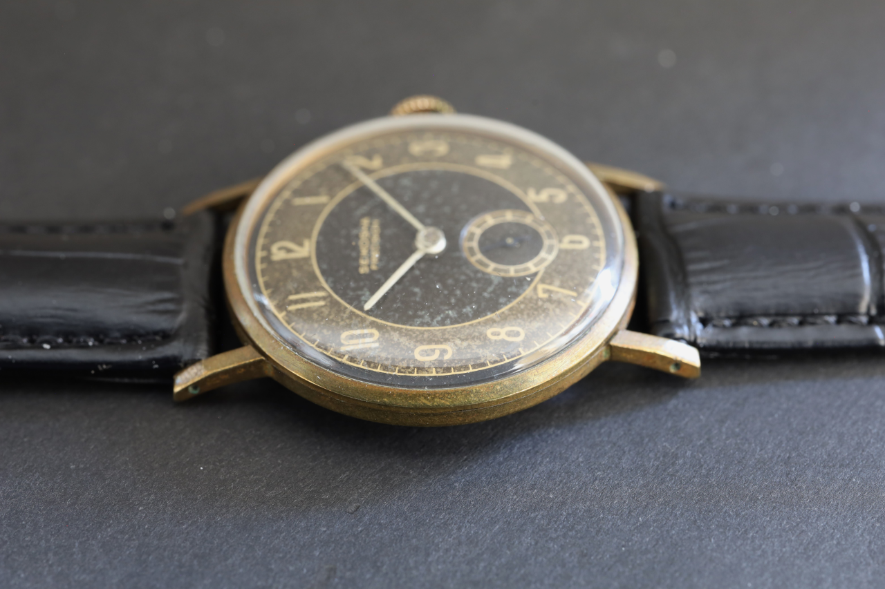 セイコー精工舎新10Aスモールセコンドコッパーダイヤル稼働品、ベルト社外 SEIKO(セイコー) 40's 精工舎 プレシジョン Cal.新10A型 – RESUME