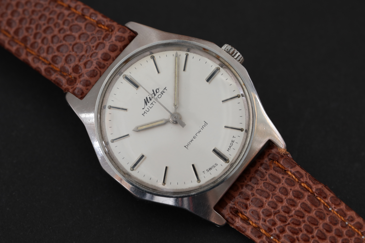 ミドー MIDO レディース 自動巻き 1960年代 Mido(ミドー) 60's MULTIFORT Powerwind / Cal.001147 – RESUME