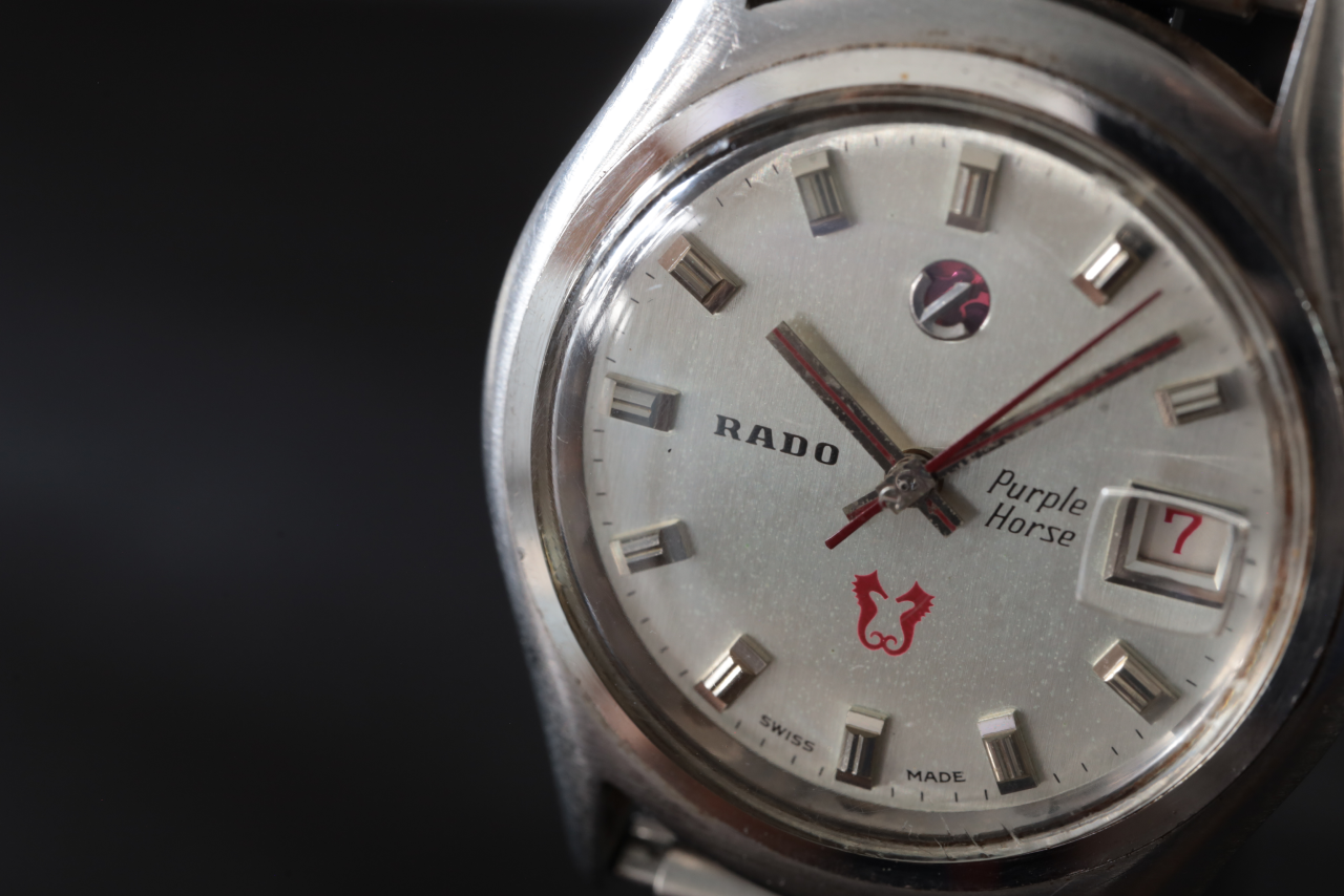 RADO 60s-70s Purple Horse Cal.2472 