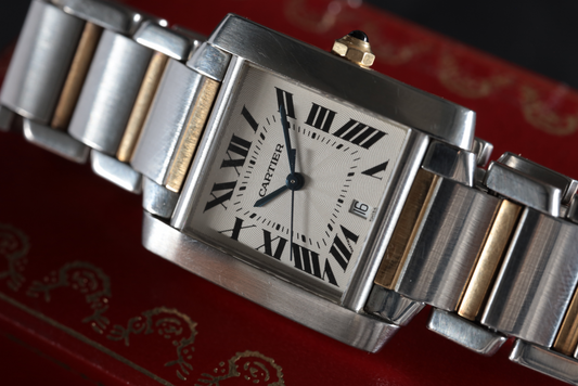 CARTIER 90's Tank Francaise LM 2302 