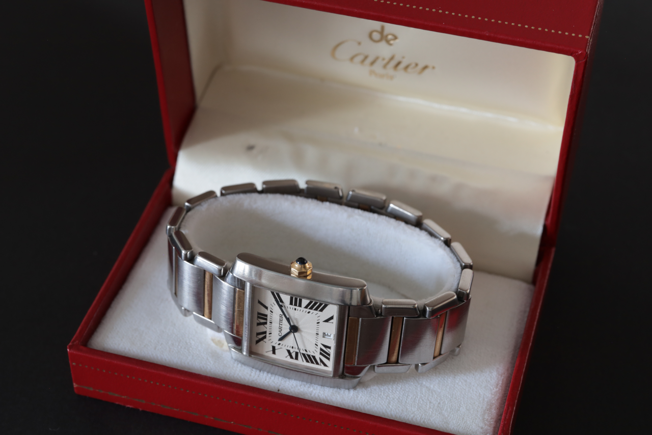 CARTIER 90's Tank Francaise LM 2302 