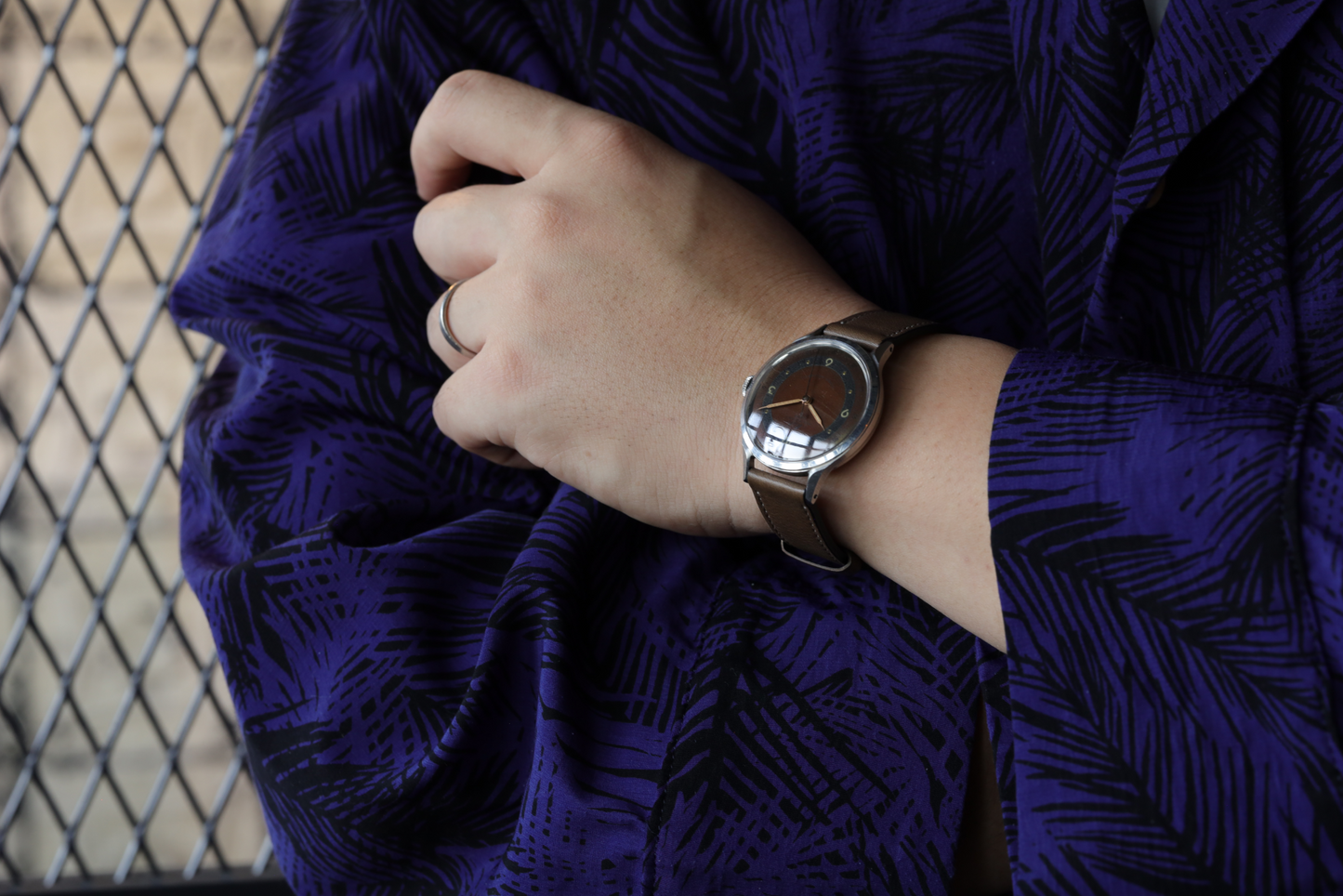 Mido(ミドー) 　50's  MULTIFORT LUXE Large Case / Cal.917