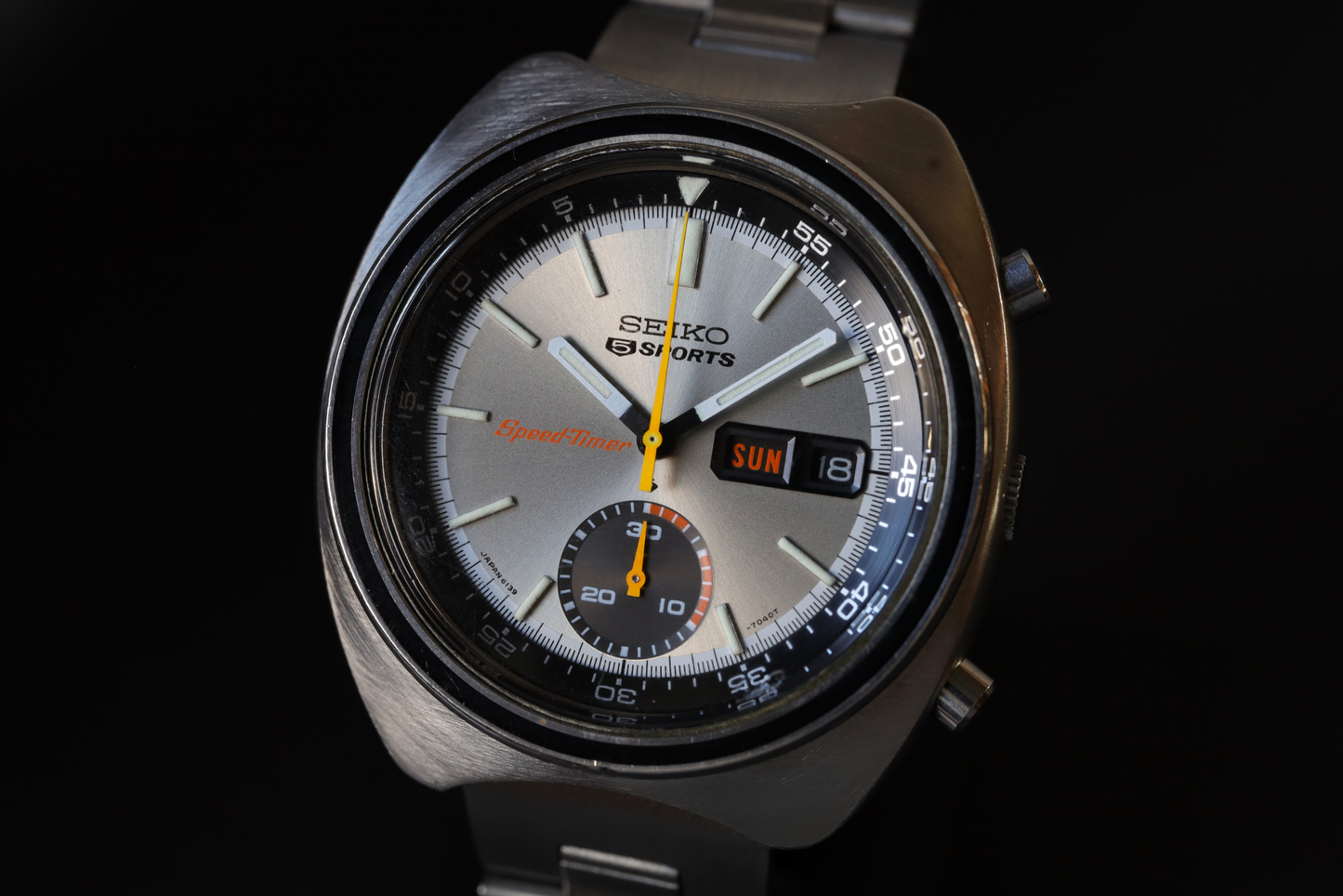 SEIKO 71's 5 SPORTS Speed ​​- Timer Cal.6139A 