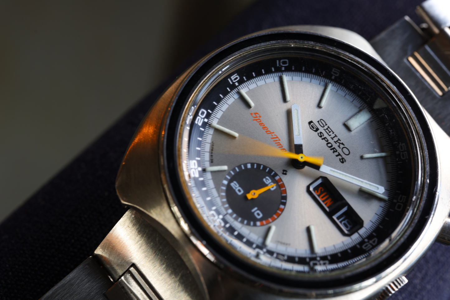 SEIKO 71's 5 SPORTS Speed ​​- Timer Cal.6139A 