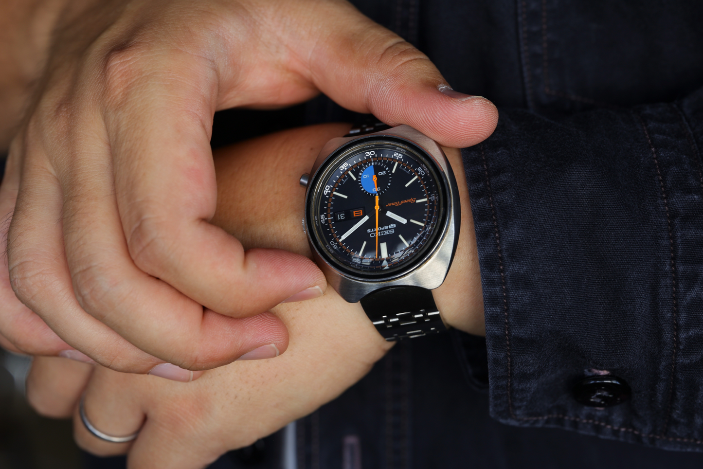 SEIKO(セイコー) 　71's  /  5 SPORTS Speed-Timer  /  Cal.6139A