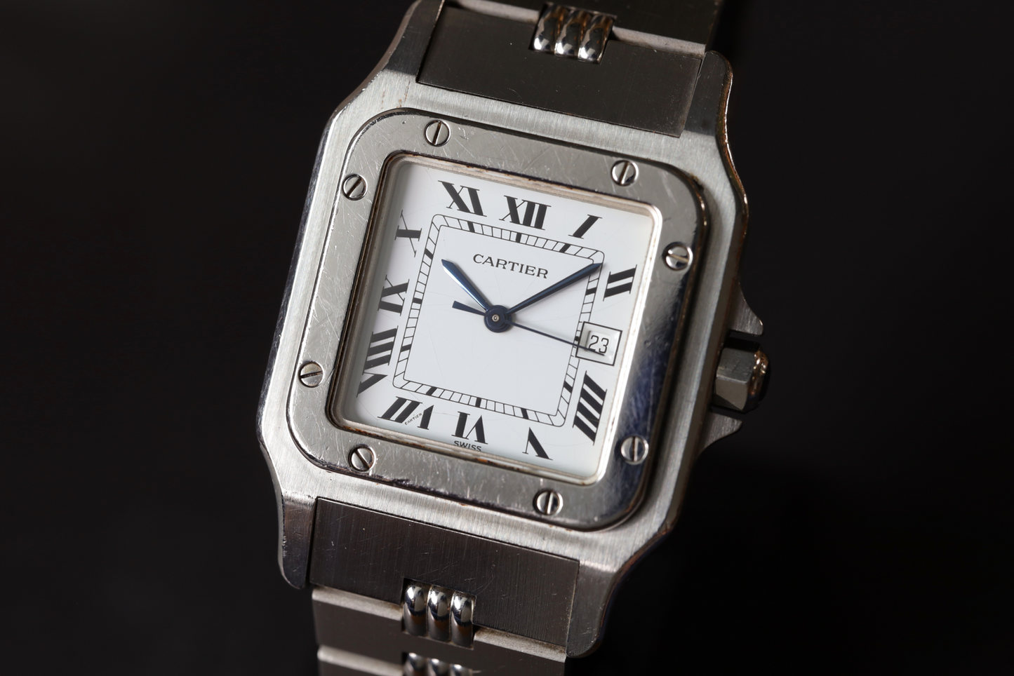 Cartier 80's / Santos Galbée / Cal.2671