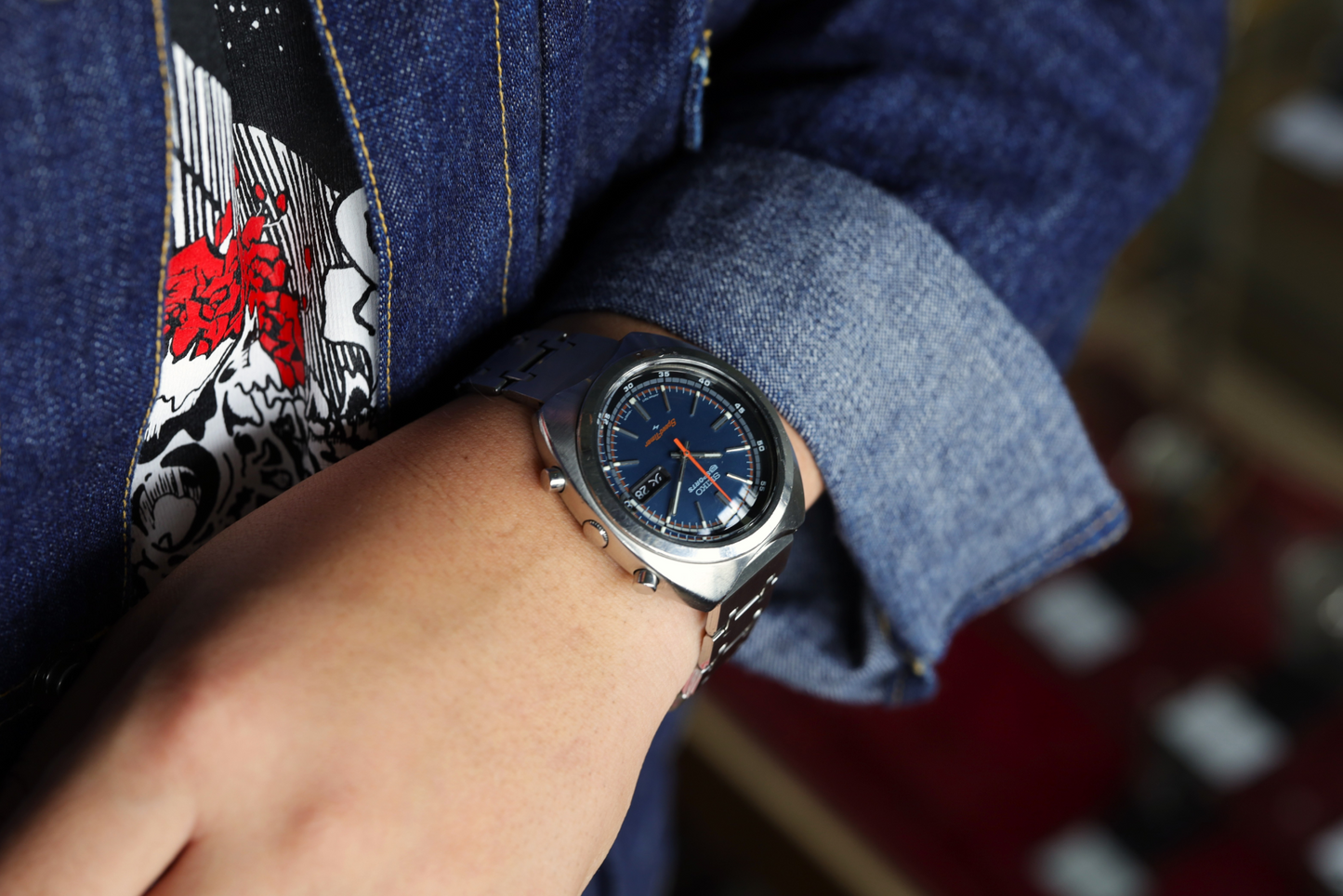 SEIKO(セイコー) 　71's  /  5 SPORTS Speed-Timer / Cal.7017A