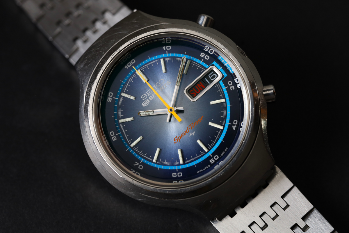 SEIKO 72's / 5 SPORTS Speed-Timer / Cal.7015A