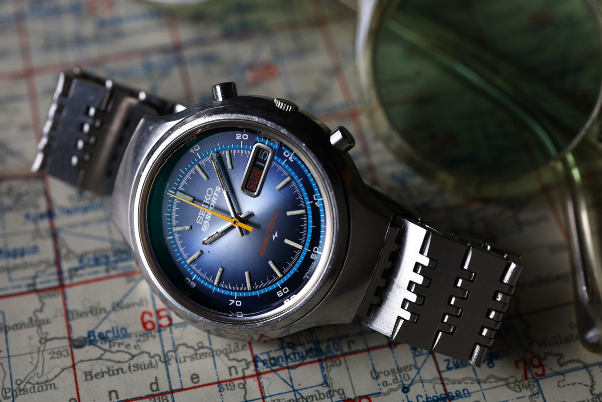 SEIKO 72's / 5 SPORTS Speed-Timer / Cal.7015A