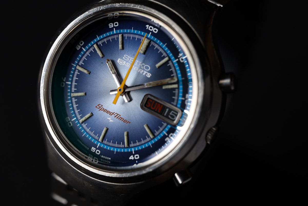 SEIKO 72's / 5 SPORTS Speed-Timer / Cal.7015A