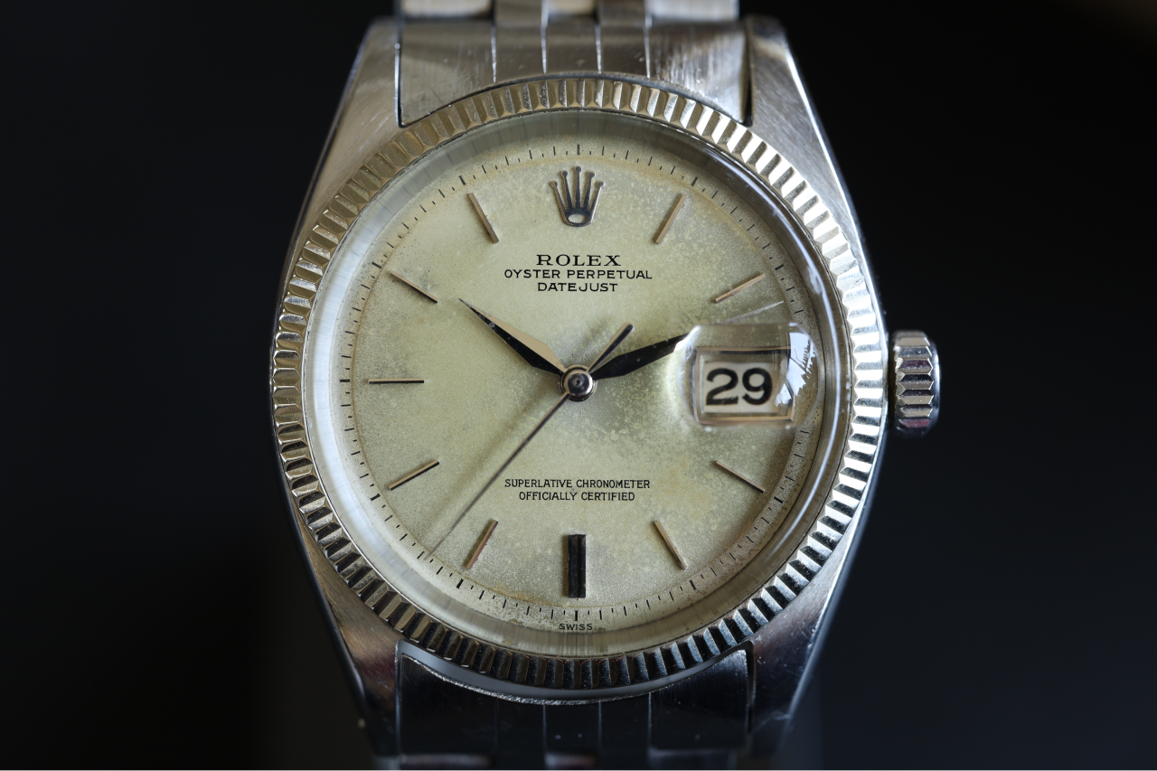 ROLEX 60's OYSTER PERPETUAL DATE JUST ref.1601 / Cal.1560