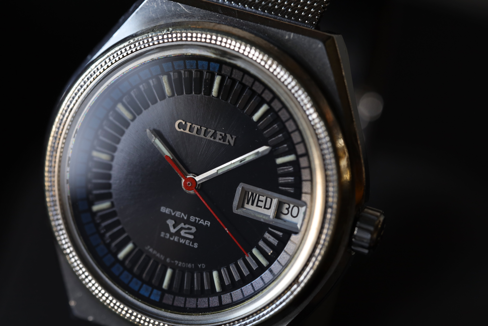 CITIZEN SEVEN STAR 自動巻き腕時計 ブラック 【公式通販】