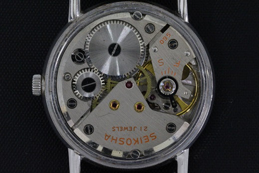 Seiko 21 jewels outlet automatic movement