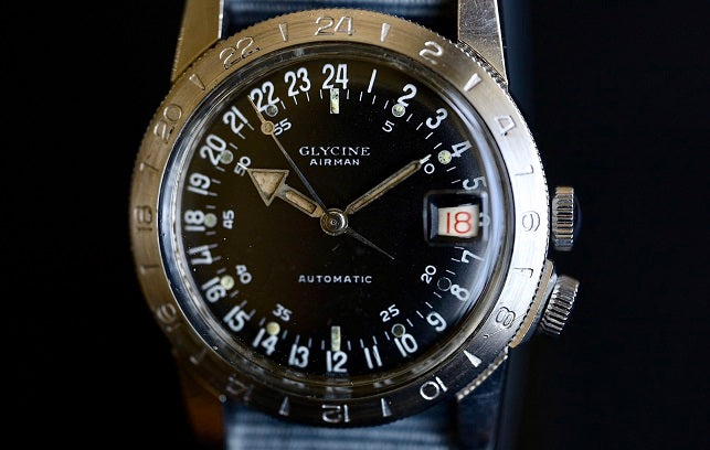 Glycine Airman No. 1 Black GMT 36 Ref. GL0370