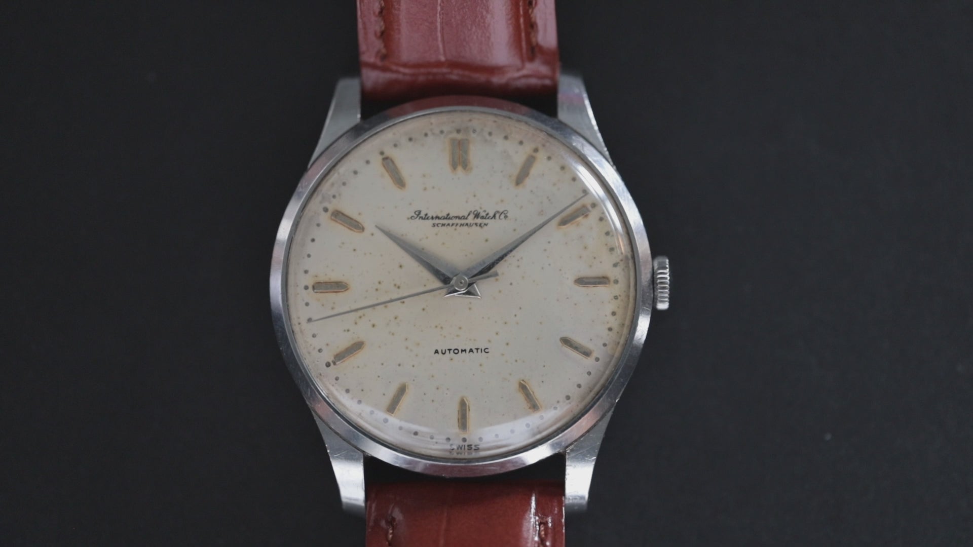 IWC(インターナショナルウォッチカンパニー) 60's SCHAFFHAUSEN Cal.853 – RESUME